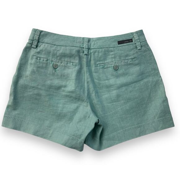 Level 99 Linen-blend Shorts Size 26 - Picture 2 of 5